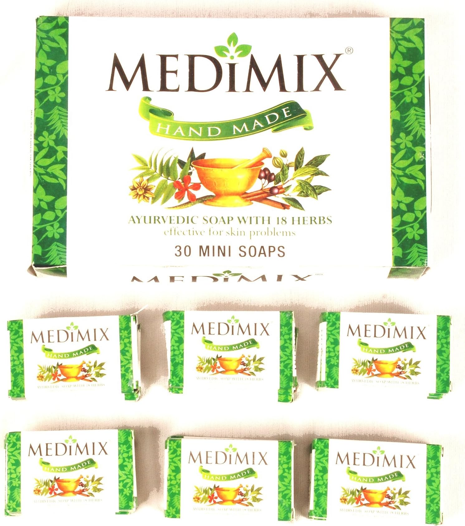 Medimix Ayurvedic Soap - 15gms (Pack of 30)