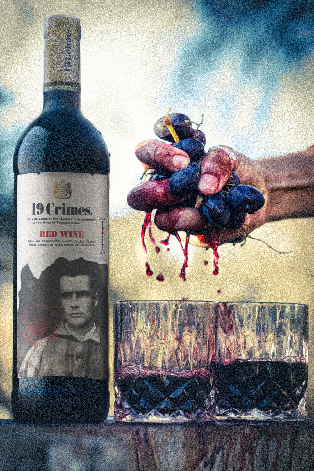 19 Crimes Red Wine 75cl (Pack of 6) : Amazon.co.uk: Grocery