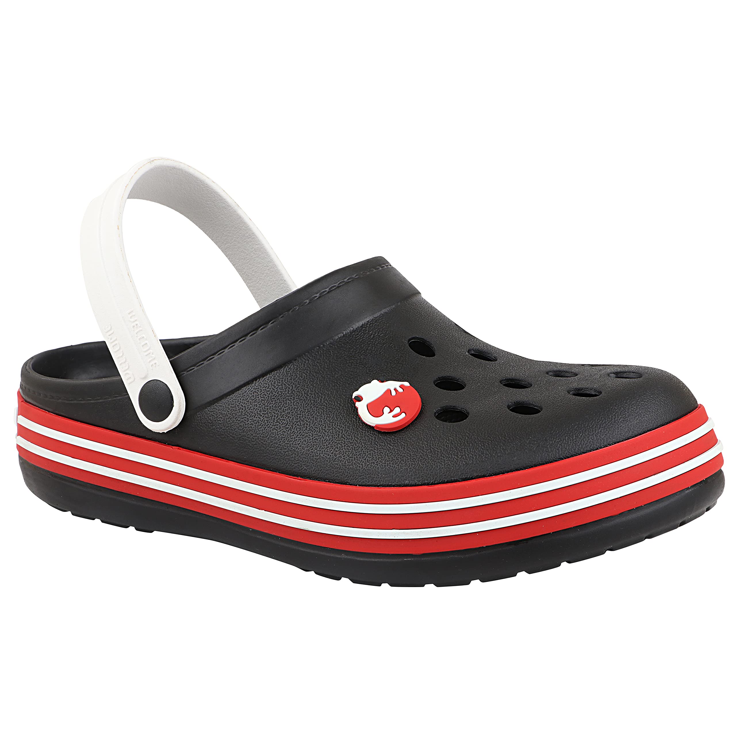 Neoz Mens Nero Red Clog-10 Kids UK (SKR Sports) (B09832TWGK) Amazon Price History, Amazon Price Tracker