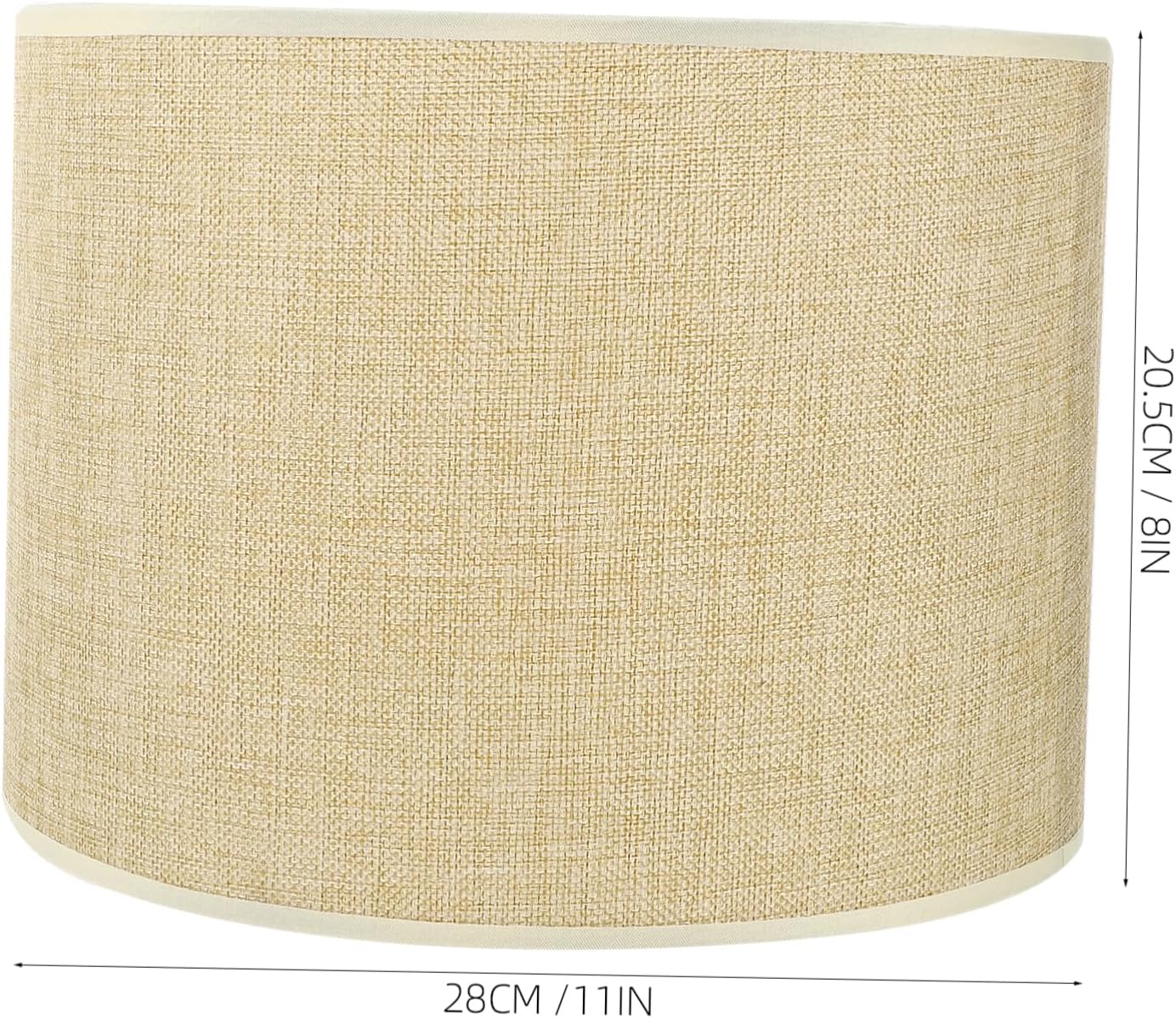 ARTIBETTER 1pc Linen Lampshade Cylindrical Light Cover for Bedroom Cloth Light Accessory Housewarming for Home Decor Stylish and Design