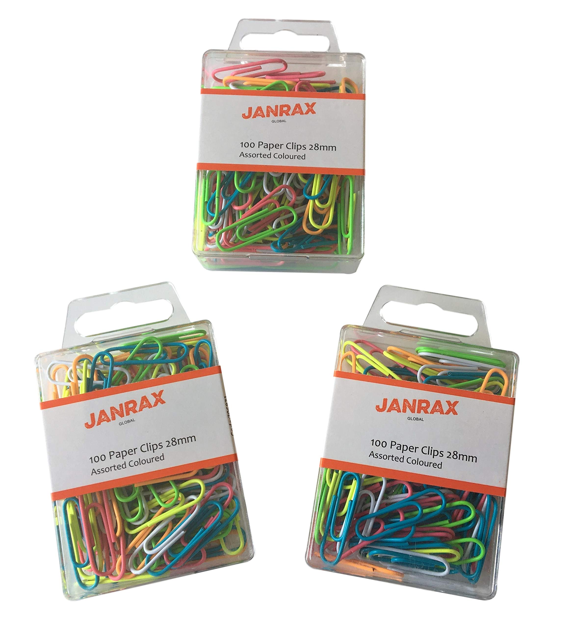 Colorful Assorted Paper Clips - 28MM, 40 Grams (CUPC28MM) At Rs 40.00