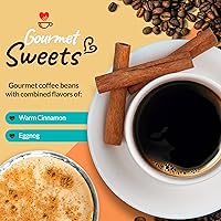 Vista 37 de Smart Sips, Pumpkin Spice Cinnamon Roll Coffee, Medium Roast, Gourmet Flavored Coffee Single Serve Pods for Keurig K-Cup Brewers, 24 Count