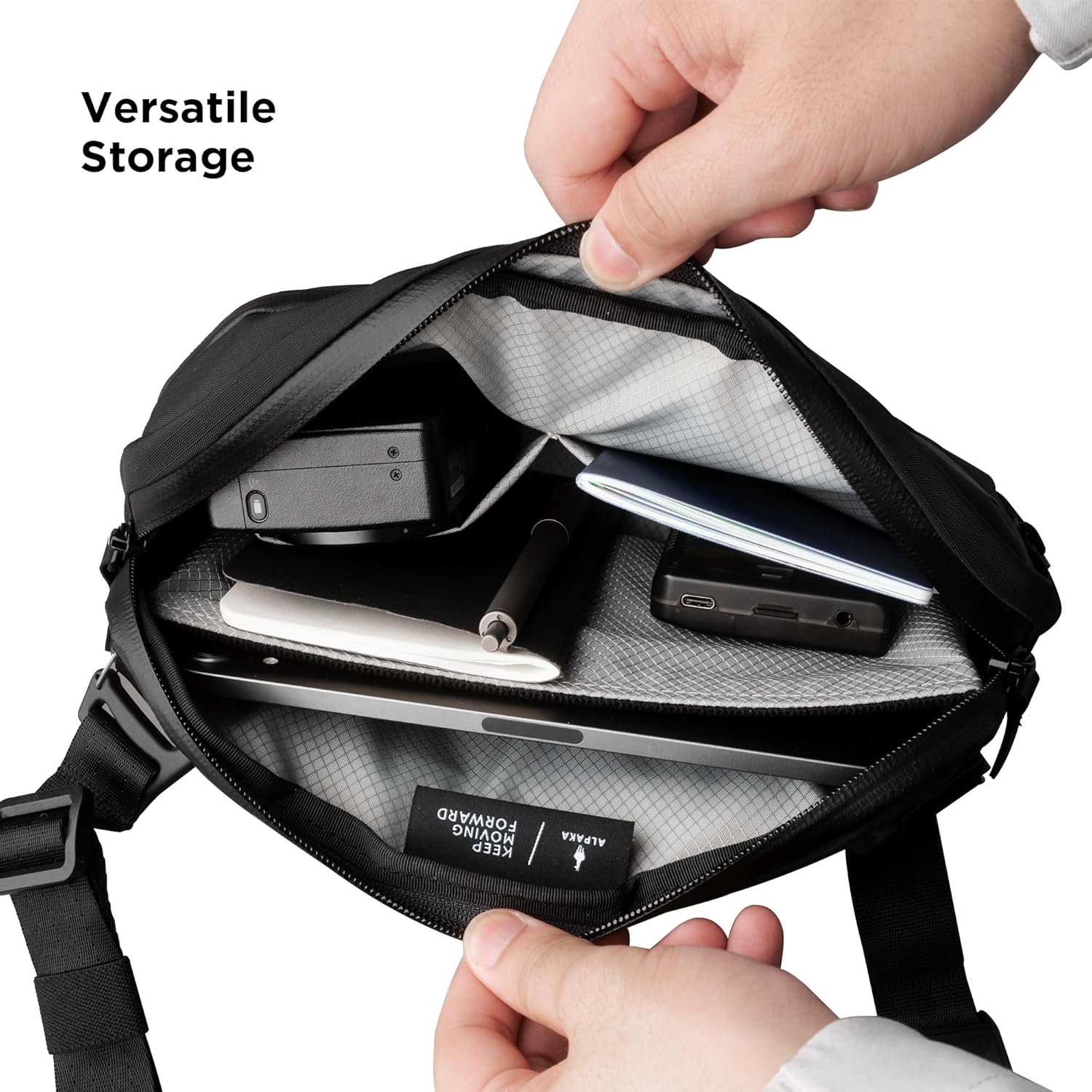 ALPAKA Flight Sling 2L – Bolsa tiracolo masculina leve, portátil, embalável, com alça de ombro de liberação rápida em promoção! Veja a oferta e mais achadinhos de Mochilas & Pastas Masculinas 4 Hoje é o melhor dia para comprar ALPAKA Flight Sling 2L – Bolsa tiracolo masculina leve, portátil, embalável, com alça de ombro de liberação rápida com aquele preço maroto! Promoção! Aproveite a oferta! 4