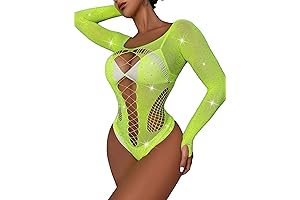 Provocative Fishnet Suit