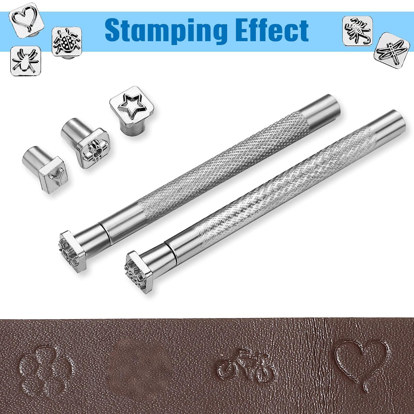 Leather Stamping Kit - 70 Stamps & Tools -2