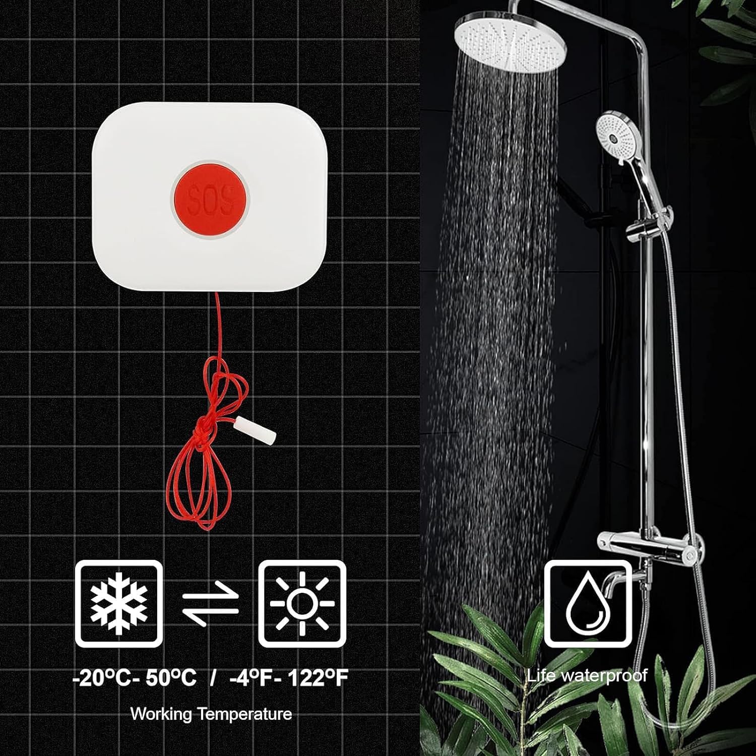 Wolf-Guard Tuya Système d'alarme Intelligent WiFi | Bouton d'urgence