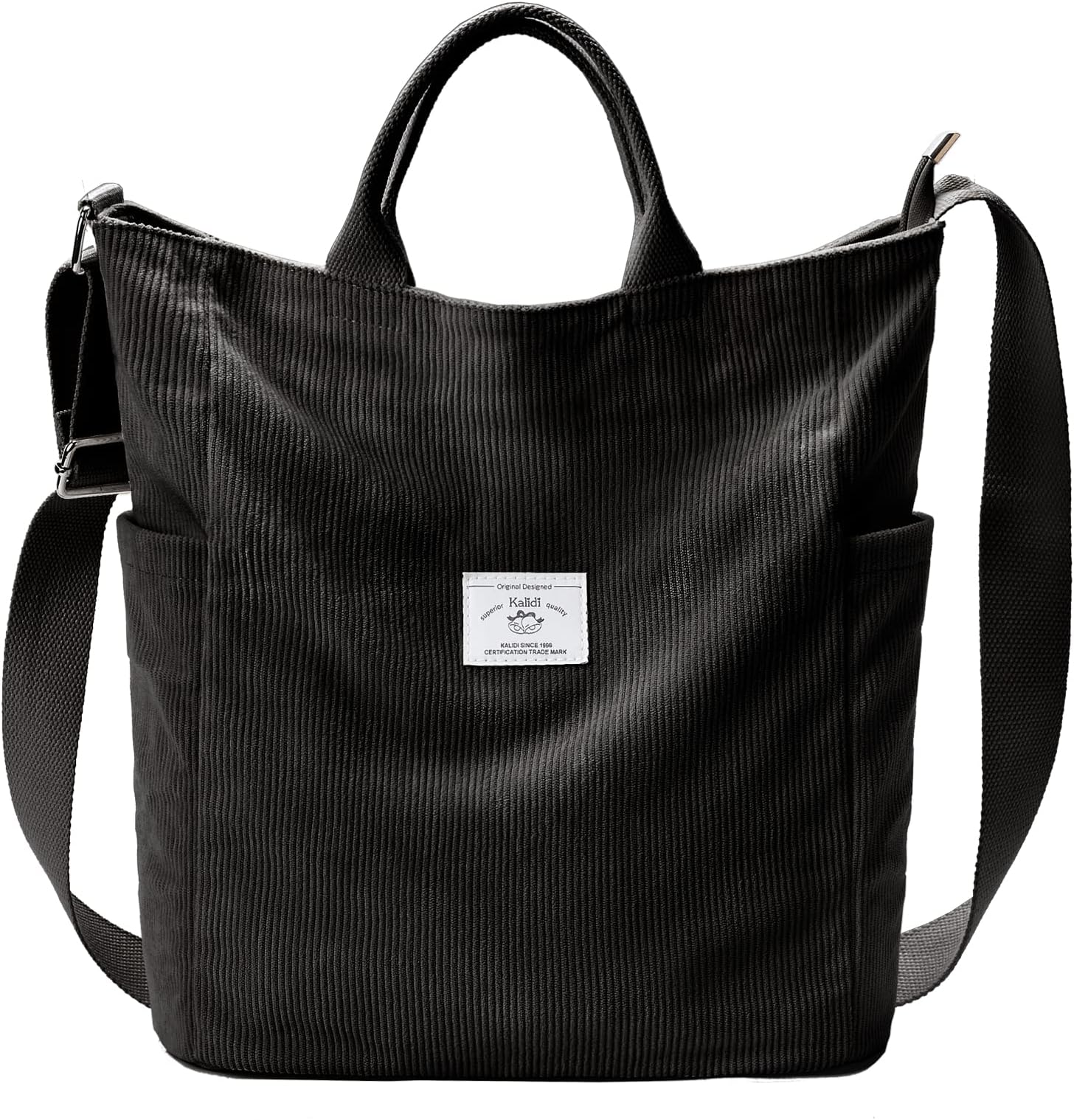 Corduroy Hobo Bag Totes Bag Handbag Crossbody Bag Large Capacity Shoulder Bags with Zipper for Women Ladies Girls School,College,Shopping,Work