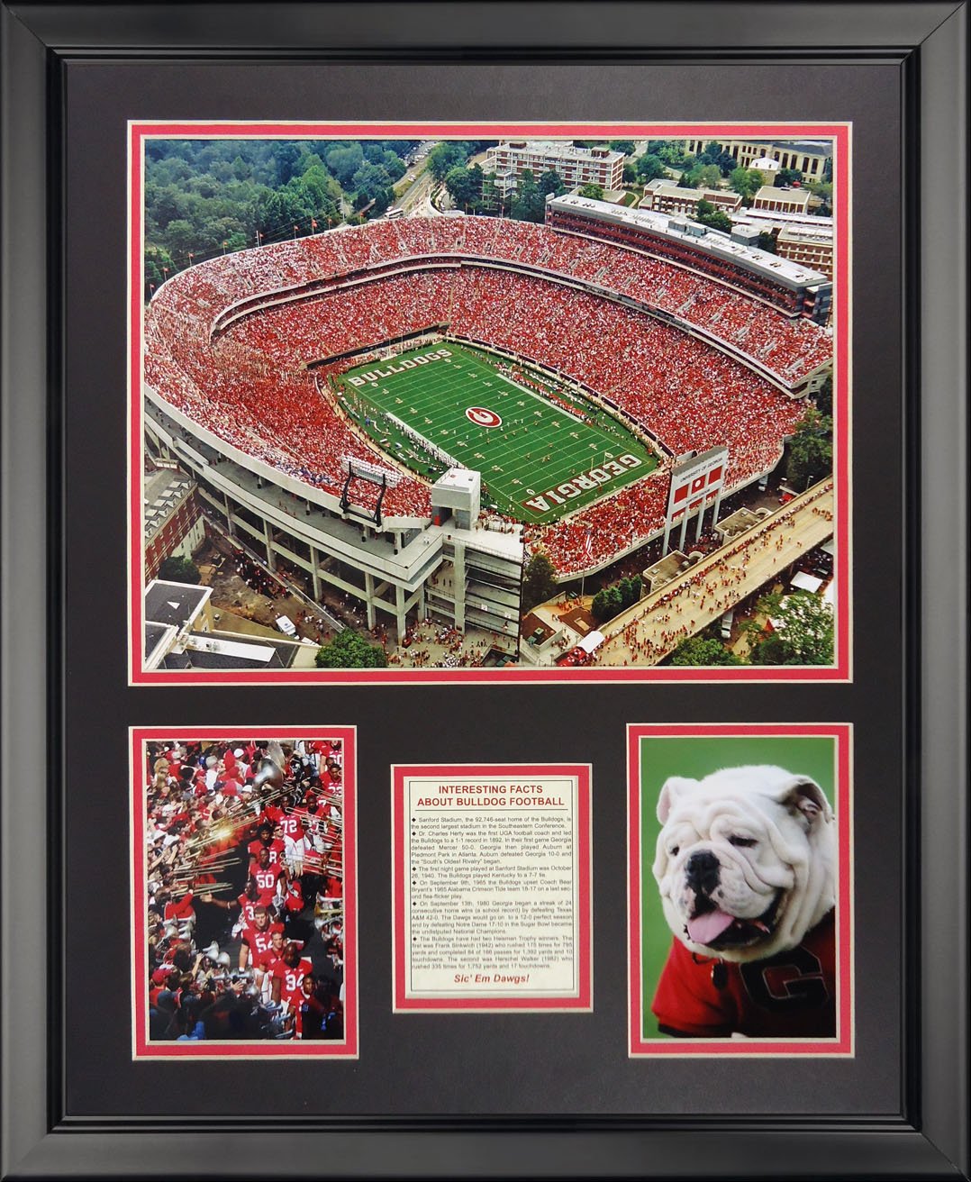 Legends Never Die Sanford Stadion Fotocollage, gerahmt, 40,6 x 50,8 cm