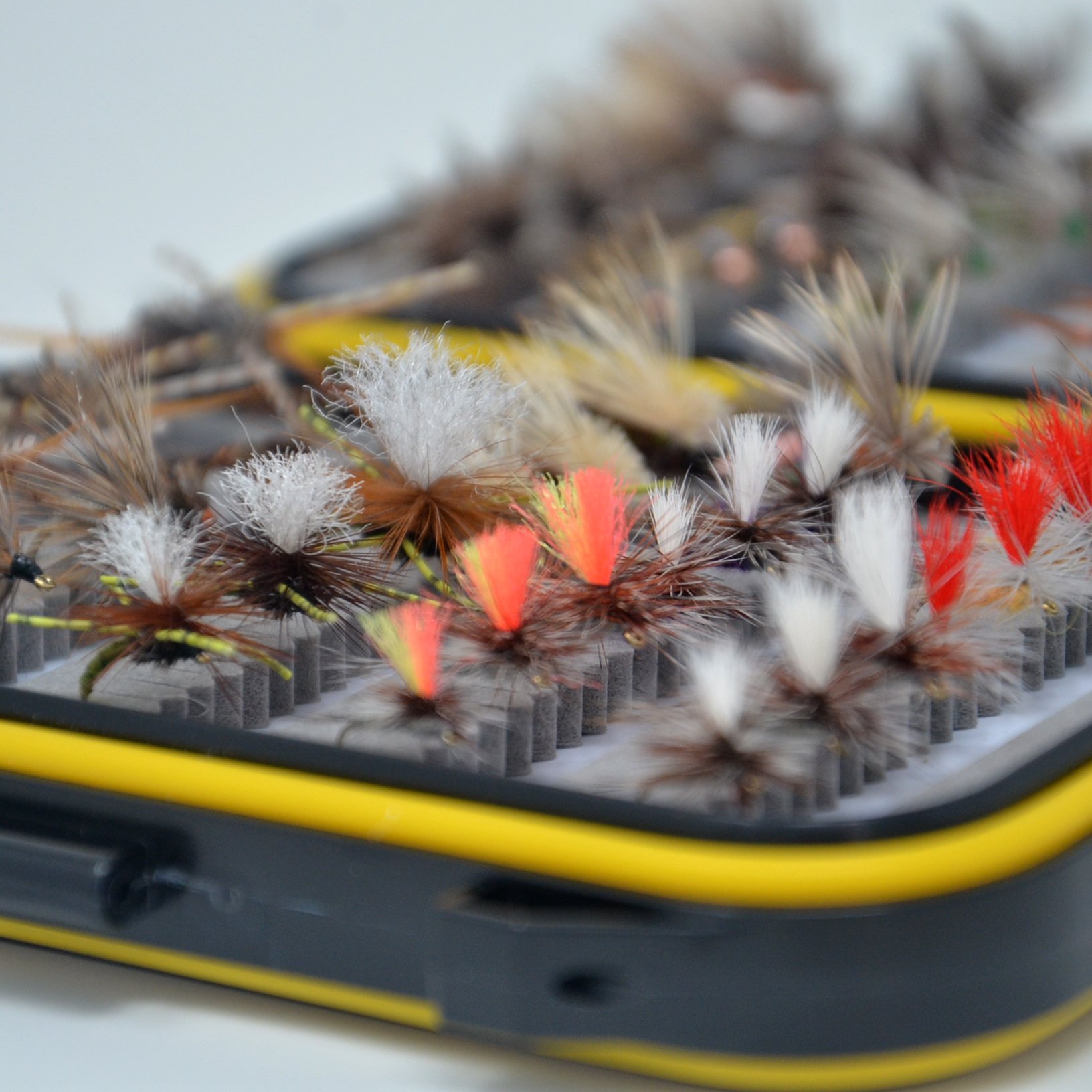 Outdoor Planet Premium Fly Fishing Flies Assortment, 12/24 /48 /66pcs Dry/Wet/Nymph/Streamer Flies, Trout/Bass/Panfish/Salmon Fishing Flies