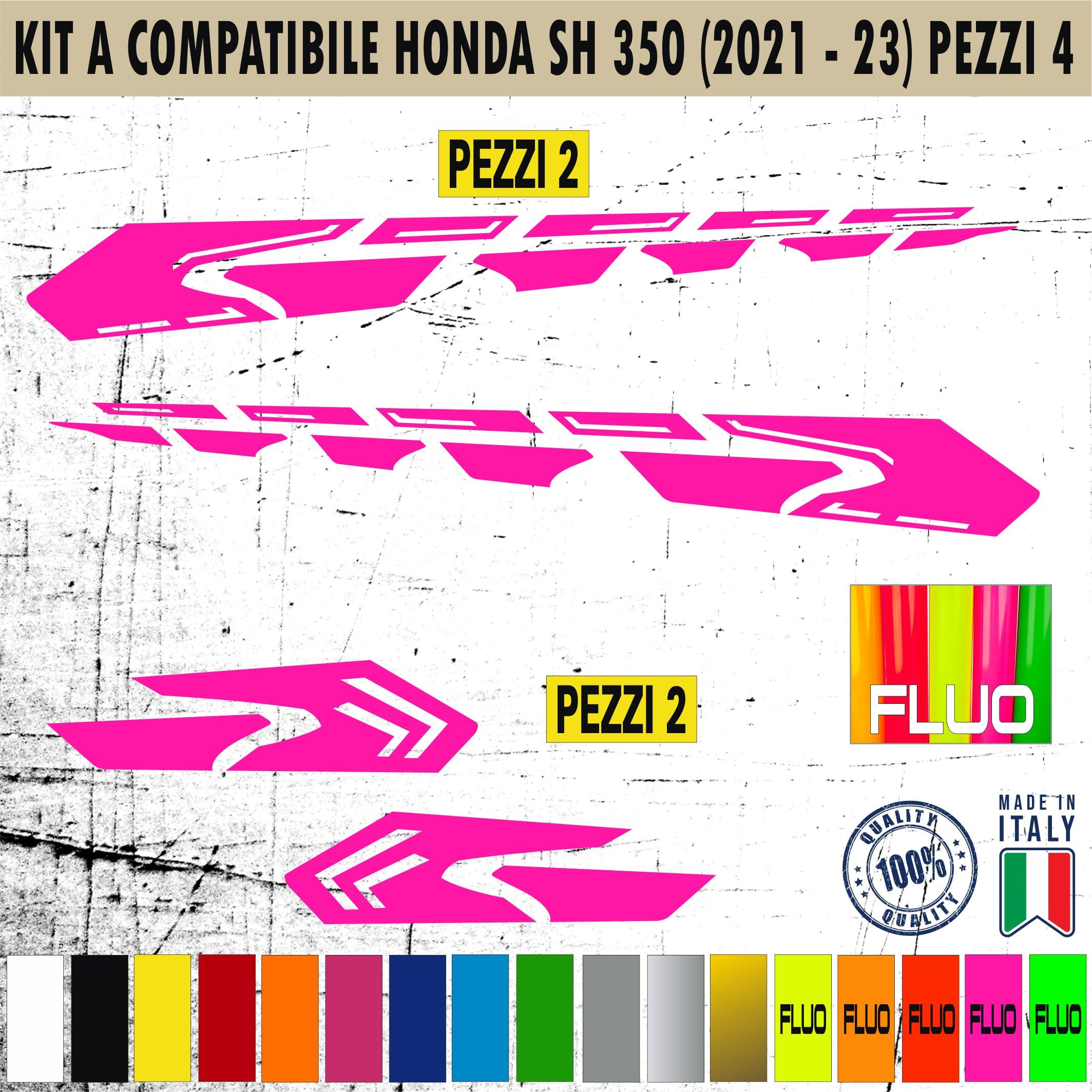 Adesivo In Vinile 3S Motorline - Scritta Hot Lips Kiss, Colore Rosa Accesso Per Auto O Superfici Lisce - 3