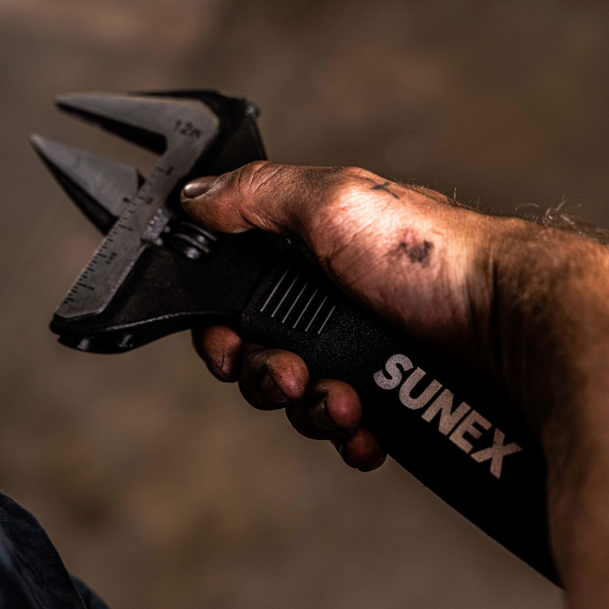 Sunex 9615 serie llave ajustable, 8 "táctico, 9614