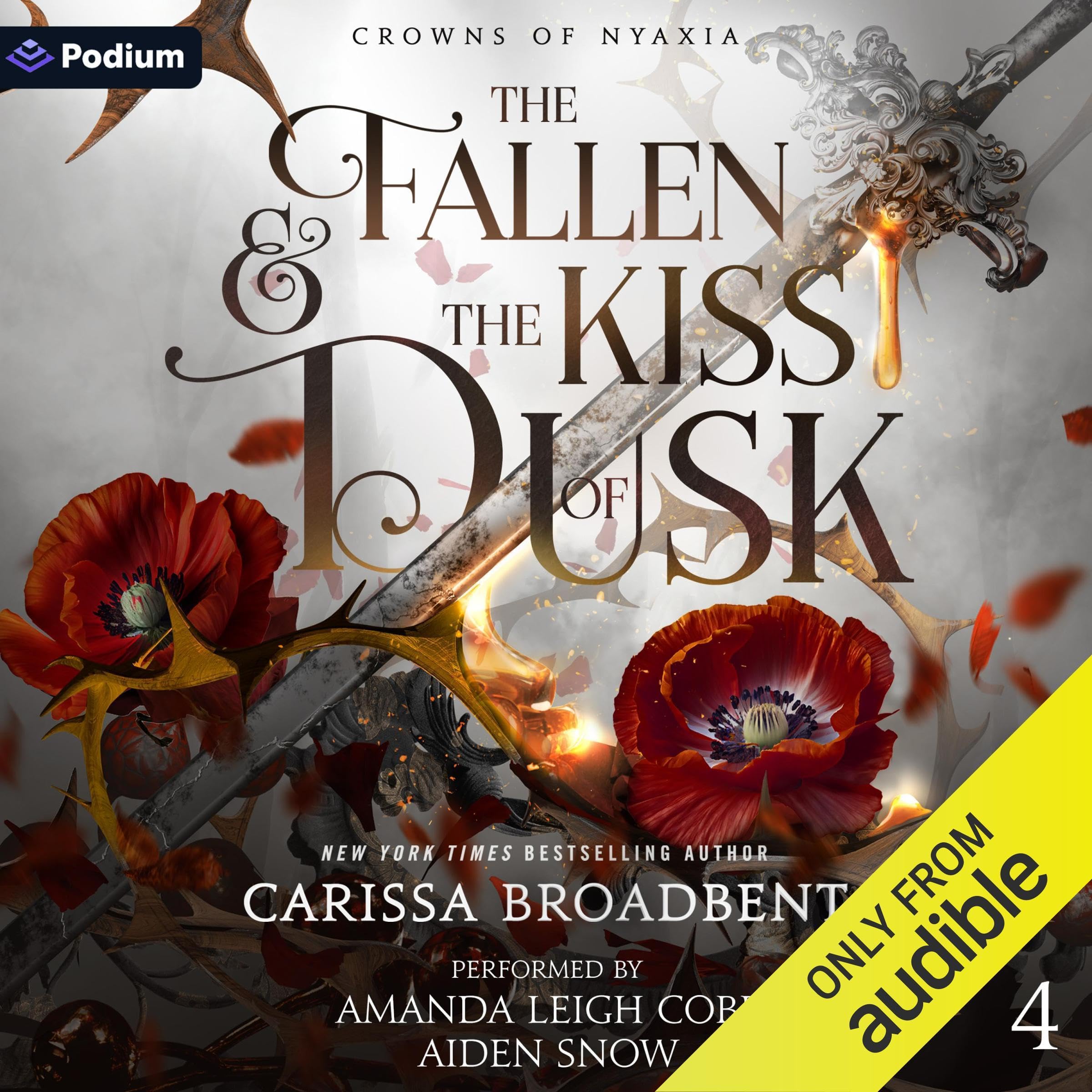 The Fallen and the Kiss of Dusk: Crowns of Nyaxia, Book 4