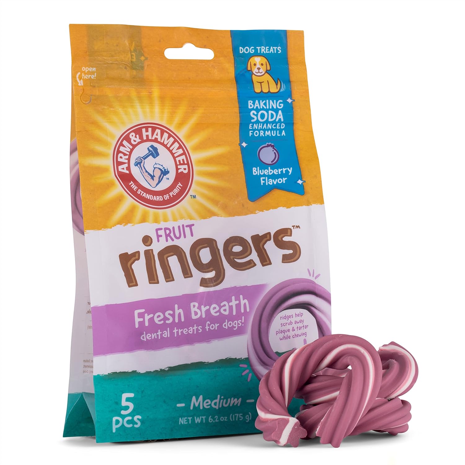 Arm & Hammer for Pets Ringers Dental Treats for Dogs Dog