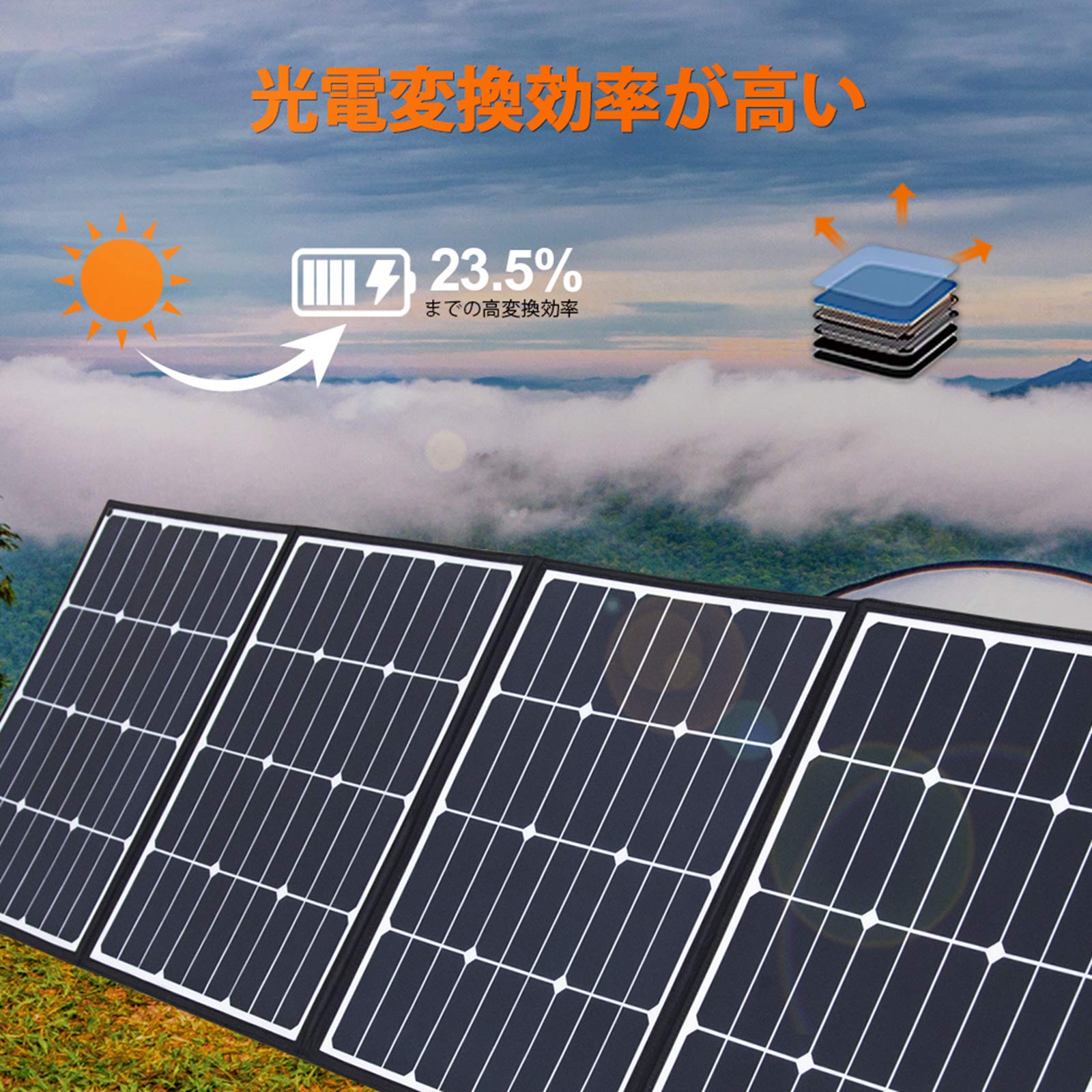 Amazon.co.jp: AIPER（アイパー）ソーラーパネル 160W ソーラー 