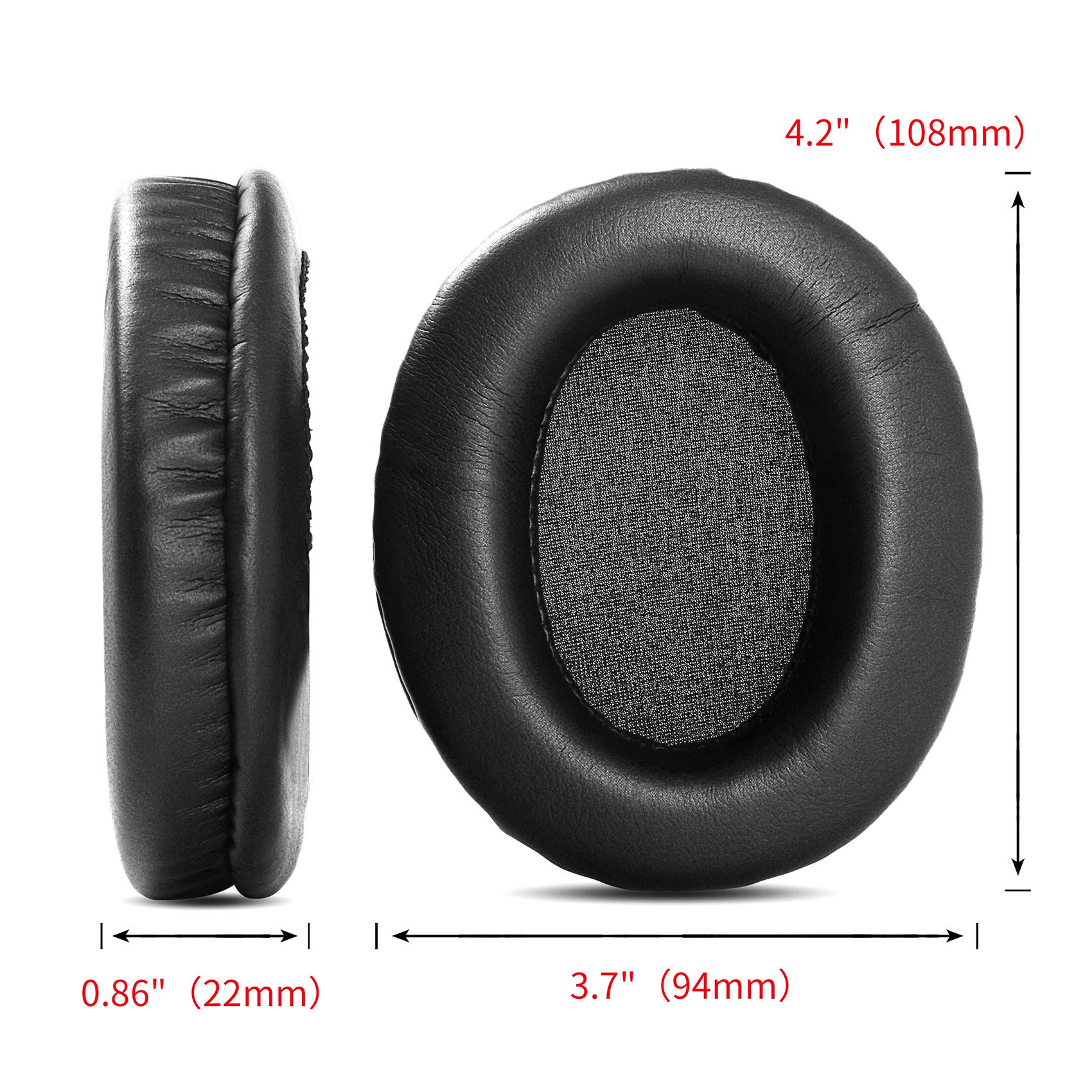 Replacement Headband Cushion Pad For Shure SRH840 SRH440 Headphones - Black
