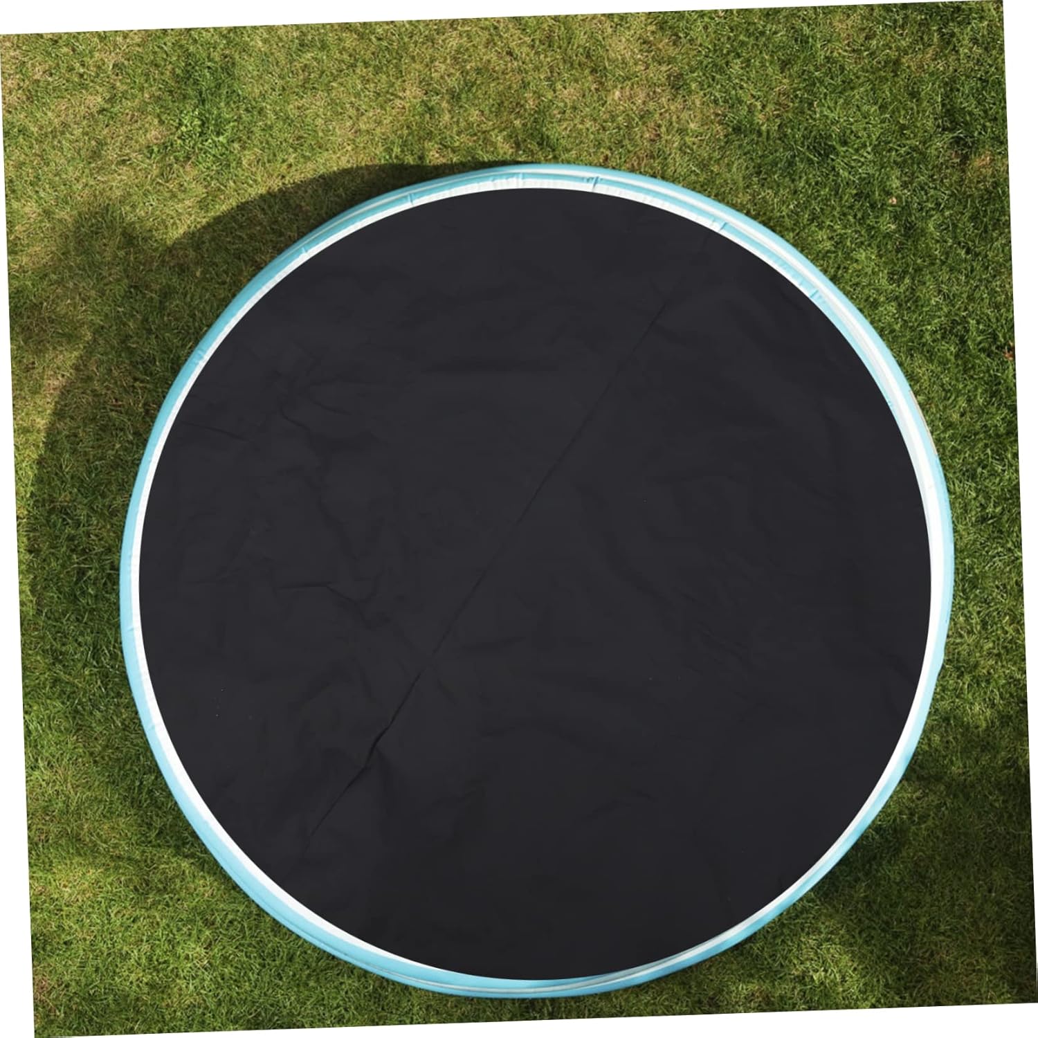Sosoport Trampoline Protective Cover Round Inflatable Pool Oxford Cloth Uv Resistant