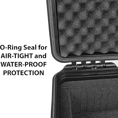 Miniatura 5 de Funda de bloque de olor de 8 pulgadas compatible con accesorios de 6 pulgadas con espuma personalizable que absorbe impactos