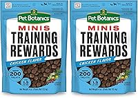 Vista 14 de Pet Botanics Training Rewards - Mini golosinas para perros, tocino, 4 onzas