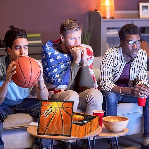 Miniatura 3 de 40 servilletas de baloncesto, decoraciones de fiesta de baloncesto, servilletas de papel desechables para fiesta de cumpleaños de baloncesto para