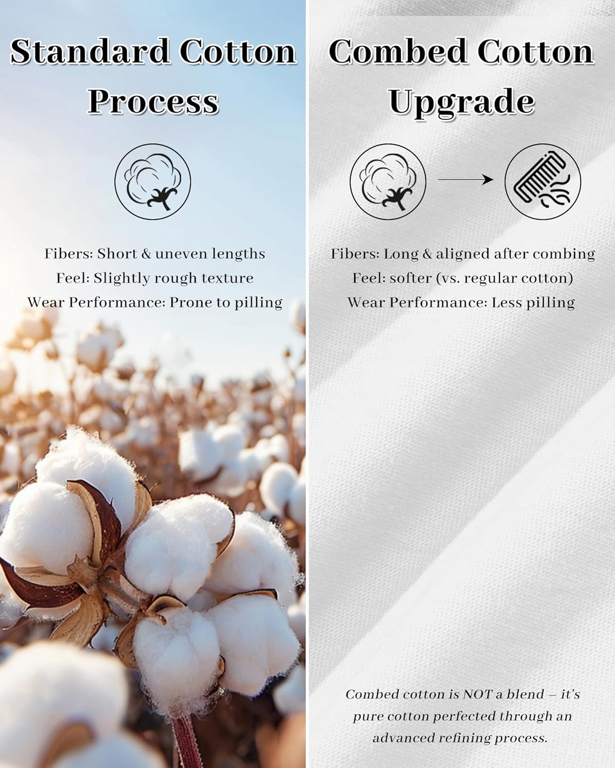 MAGNIVIT Mens Henley Shirts Long Sleeve with Pocket Fall Cotton Casual T-Shirts Plain Moisture Wicking Tee with 3 Button - Image 6