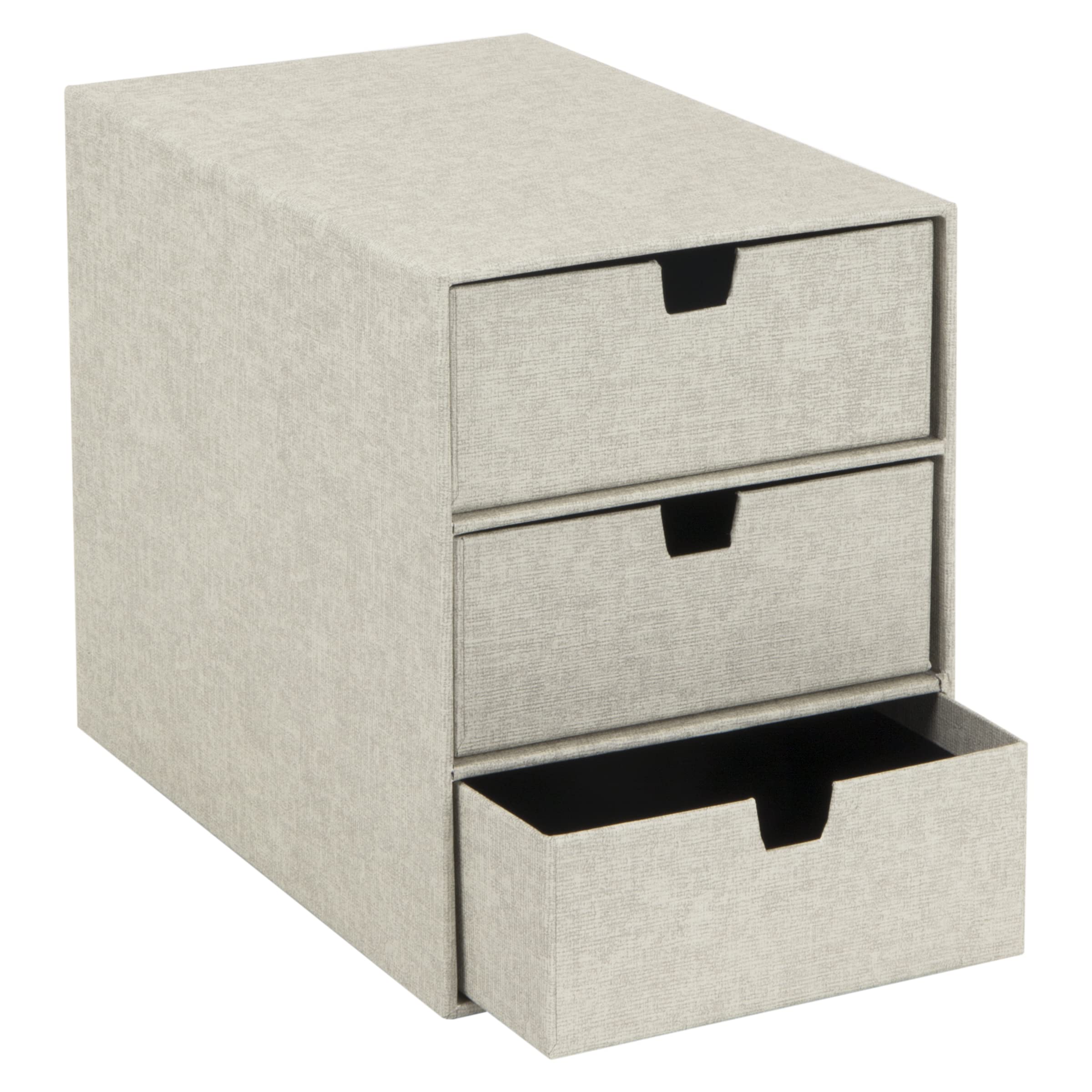 Bigso Box of Sweden 3-Tier Desktop Drawers, Desk Tidy Organiser for Stationery Storage - Image 3