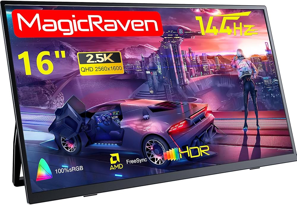 Amazon.co.jp: MAGICRAVEN/KEEPTIME モバイルモニター 2.5K