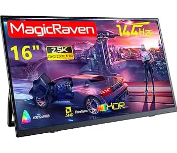 Amazon.co.jp: MAGICRAVEN/KEEPTIME モバイルモニター 2.5K