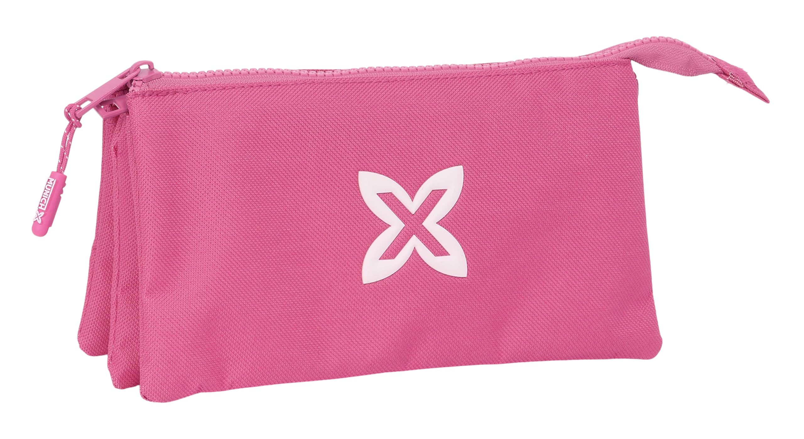 Safta Munich Basic, Triple Pencil Case, Children's Pencil Case, Ideal for School Children Comfortable and Versatile