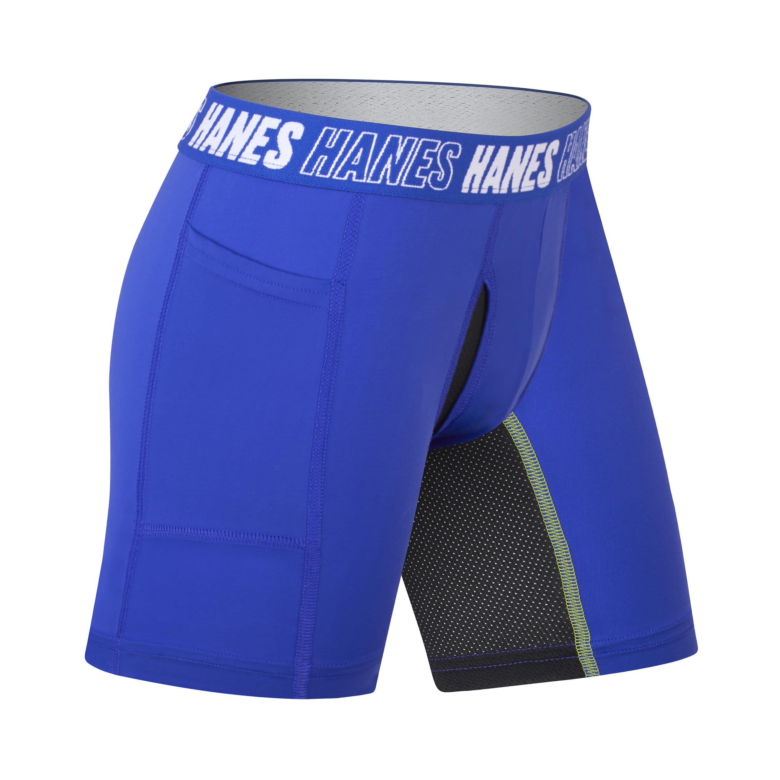 Hanes Jungen Moves Underwear, Anti-Chafe Boxer Briefs for Boys, 6-Pack Retroshorts (6er Pack)