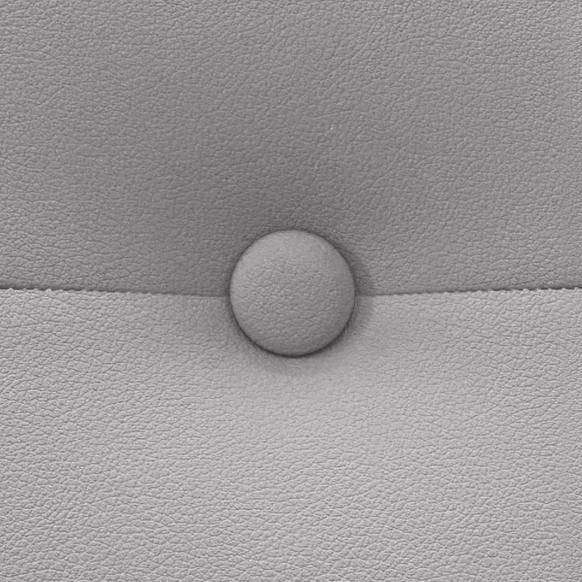DHOME Testiera in velluto liscio con bottoni e gambe alta gamma moderna testiera imbottita per letto di lusso camera da (Bleu, 90x105cm) | Leroy Merlin