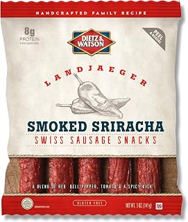 Dietz & Watson Smoked Sriracha Landjaeger, 5 oz
