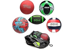 Complete Multi-Sport 5-Ball Set for Budding Athletes