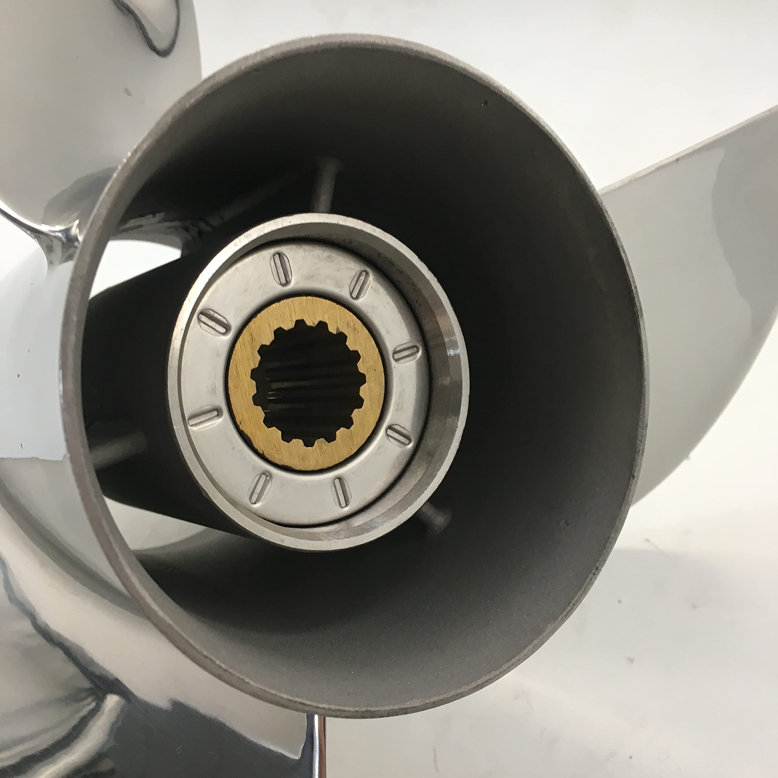 60-140HP 13x19 in acciaio inossidabile Elica 15 denti SS Prop per TOHATSU motore fuoribordo