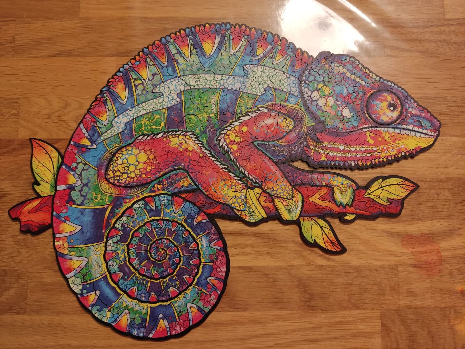 Buy chameleon wooden puzzle – Unidragon
