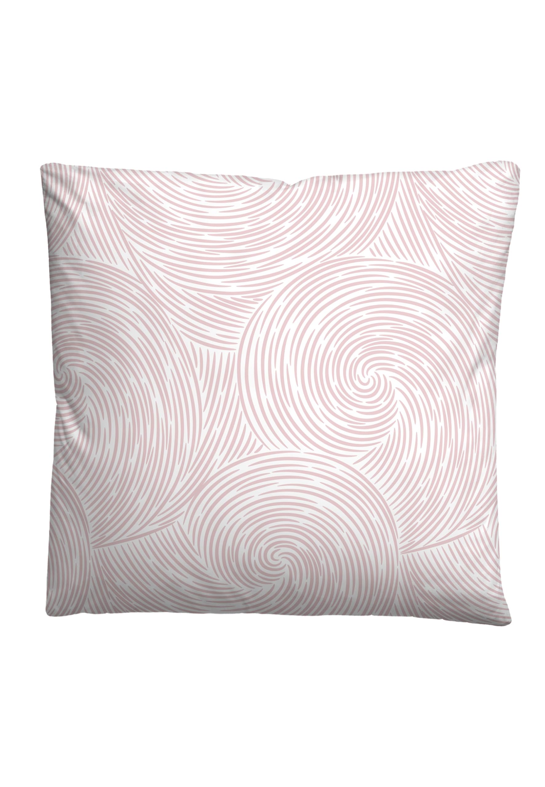 biberna Premium Tencel Bettwäsche Garnitur 135x200 cm Rose | 100% Lyocell | pflegeleicht, glatt, temperaturregulierend | Reißverschluss | Sommerbettwäsche aus Eukalyptus | Strudel | Modell 0474495