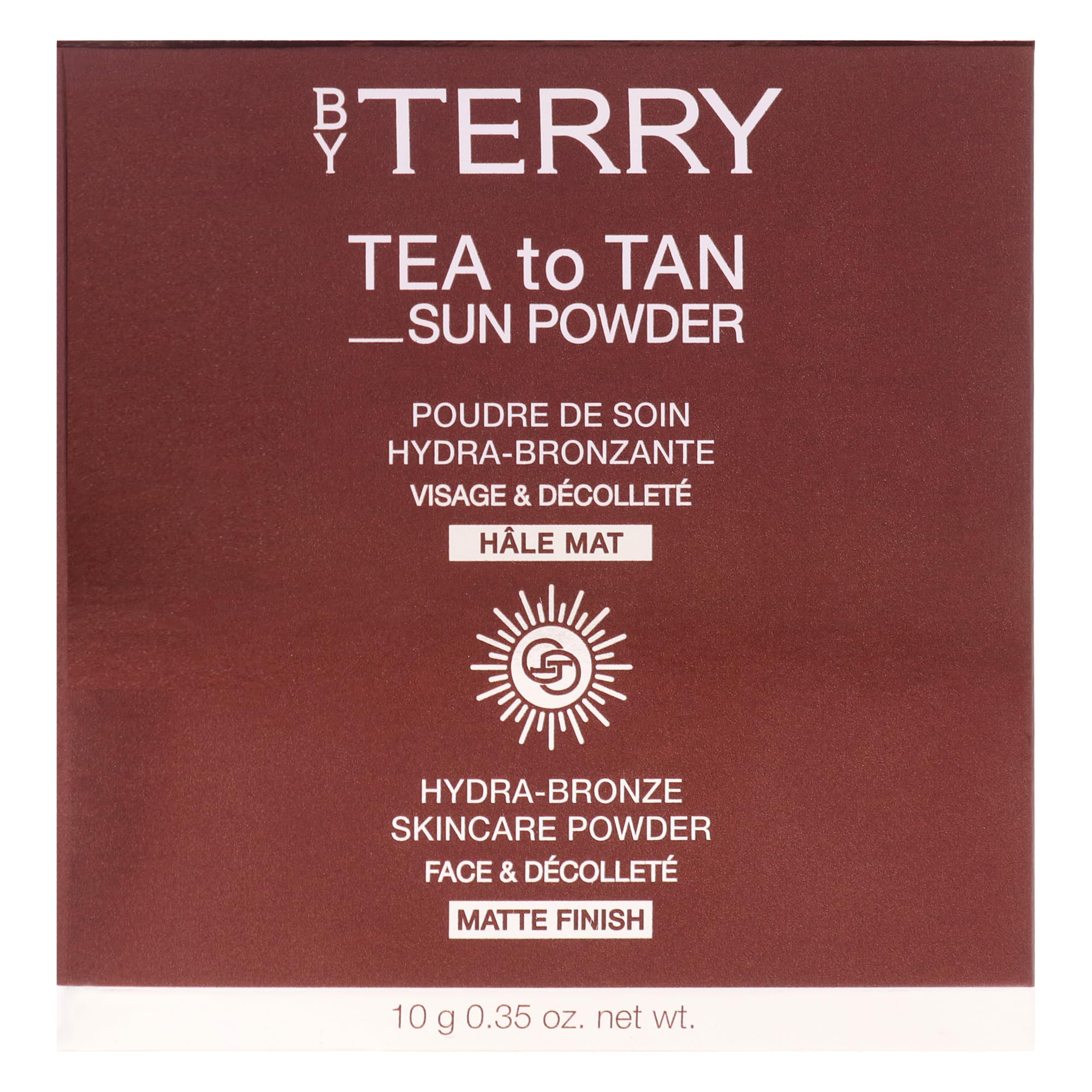 Tea To Tan Sun Bronzer Bronzer - Feuchtigkeitsspendendes und geschmeidiges Bronzing mit veganer Formel für Hautpflege, 2 Töne Medium Bronze