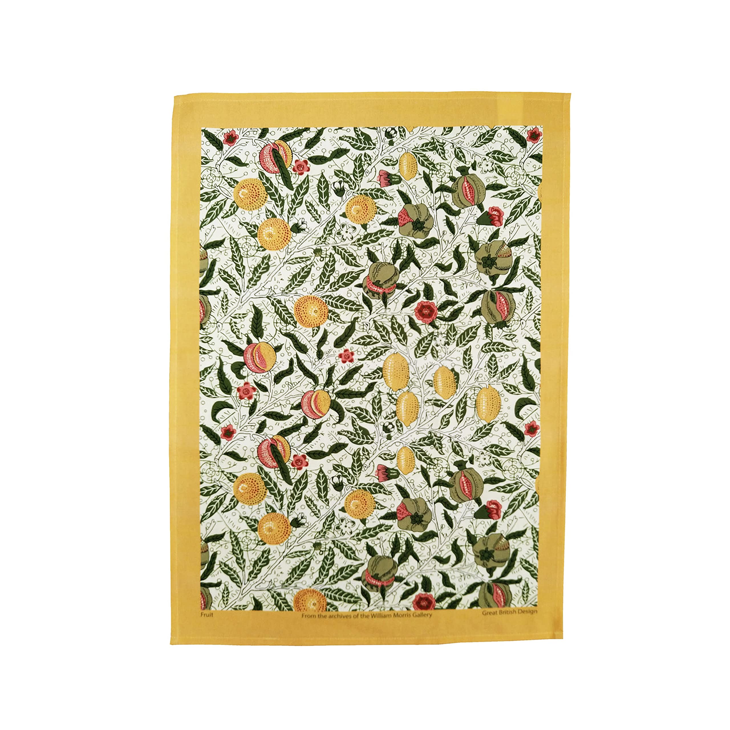 Auntie Morags William Morris Fruit Tea Towel