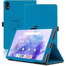 Case for UMIDIGI Active T1, 11 inch, UMIDIGI Active T1 Tablet Case, Folding Stand Protective Cover with Pencil Holder and Wrist Strap, Full Protection. Light Blue