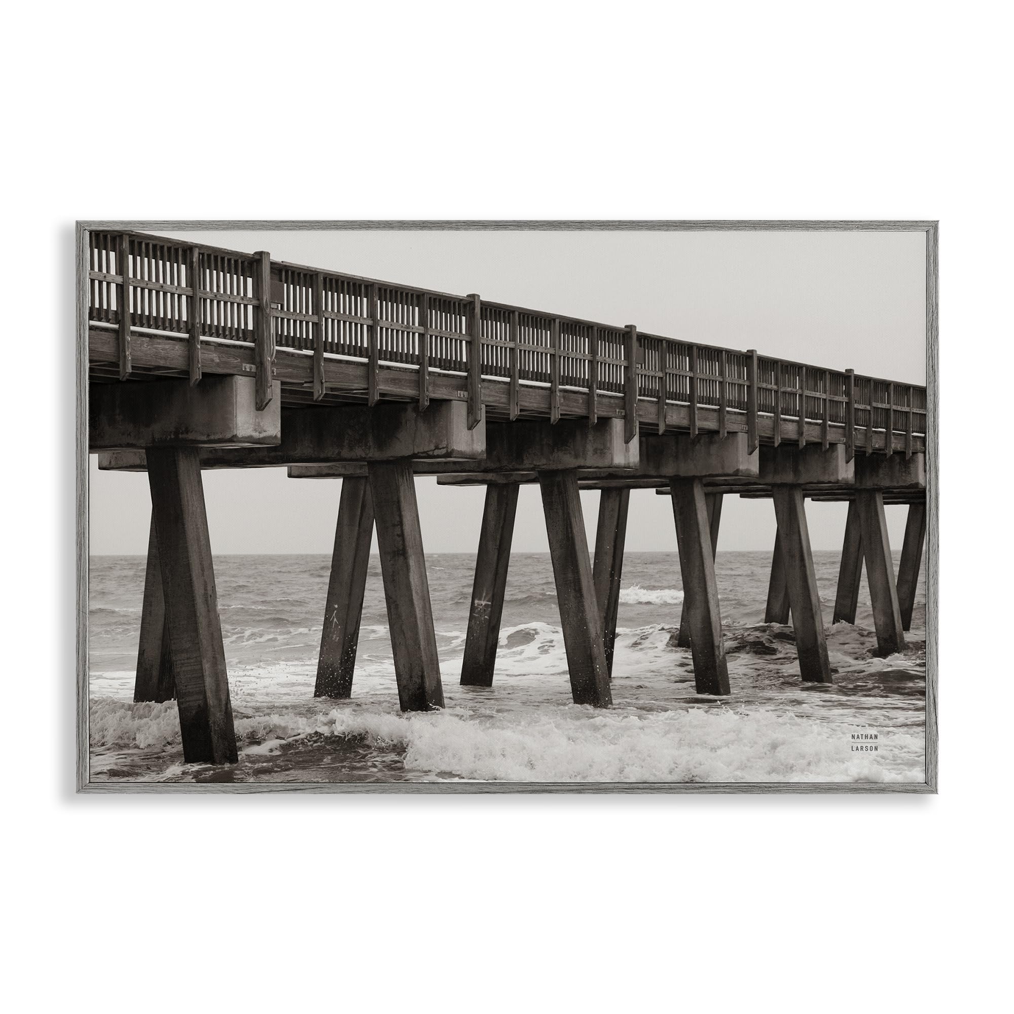 Pier Angles Structure Stupell cadre gris solution pour petits murs vides