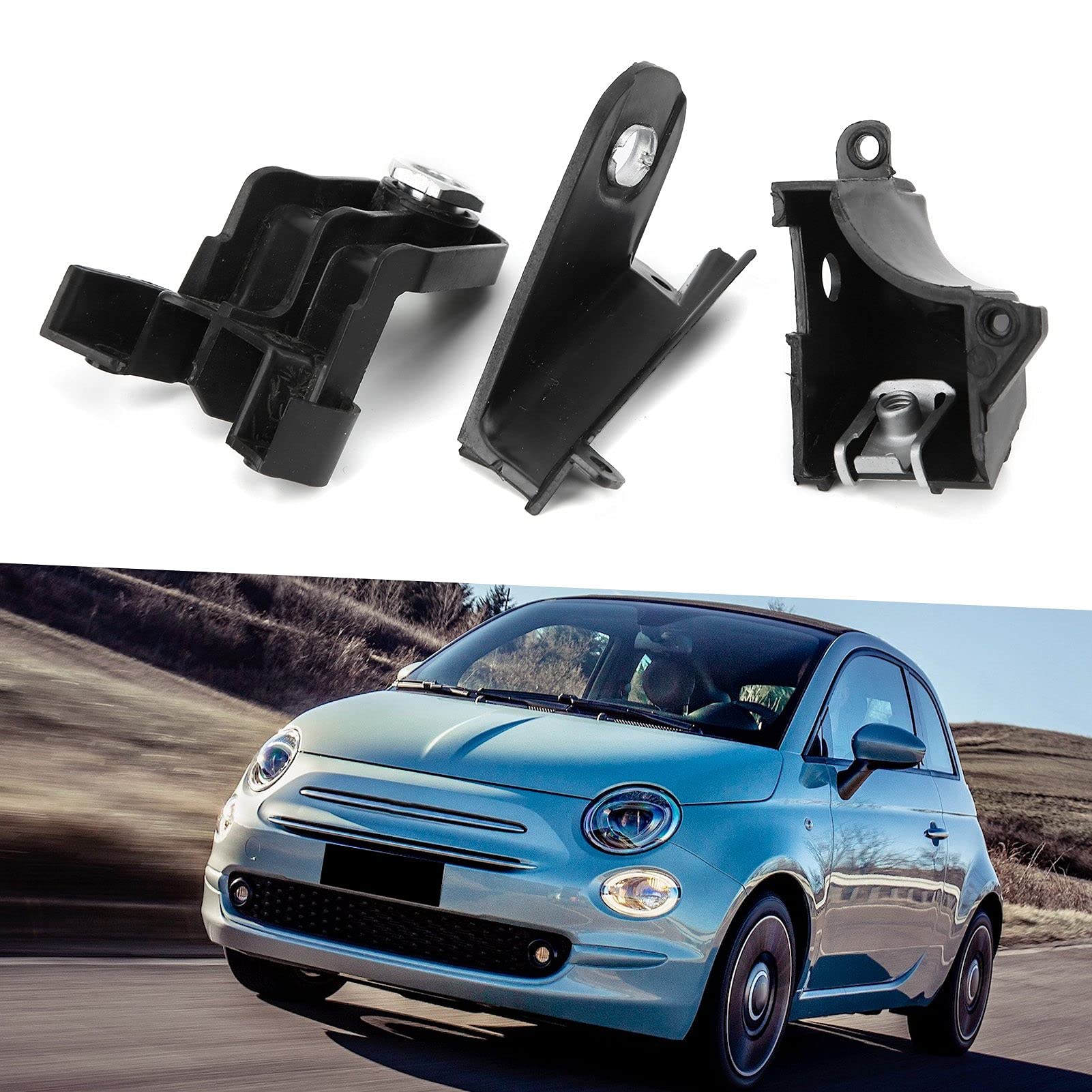 KIT REPARATION DE CONNECTIQUE DE PHARE AVANT POUR FIAT 500