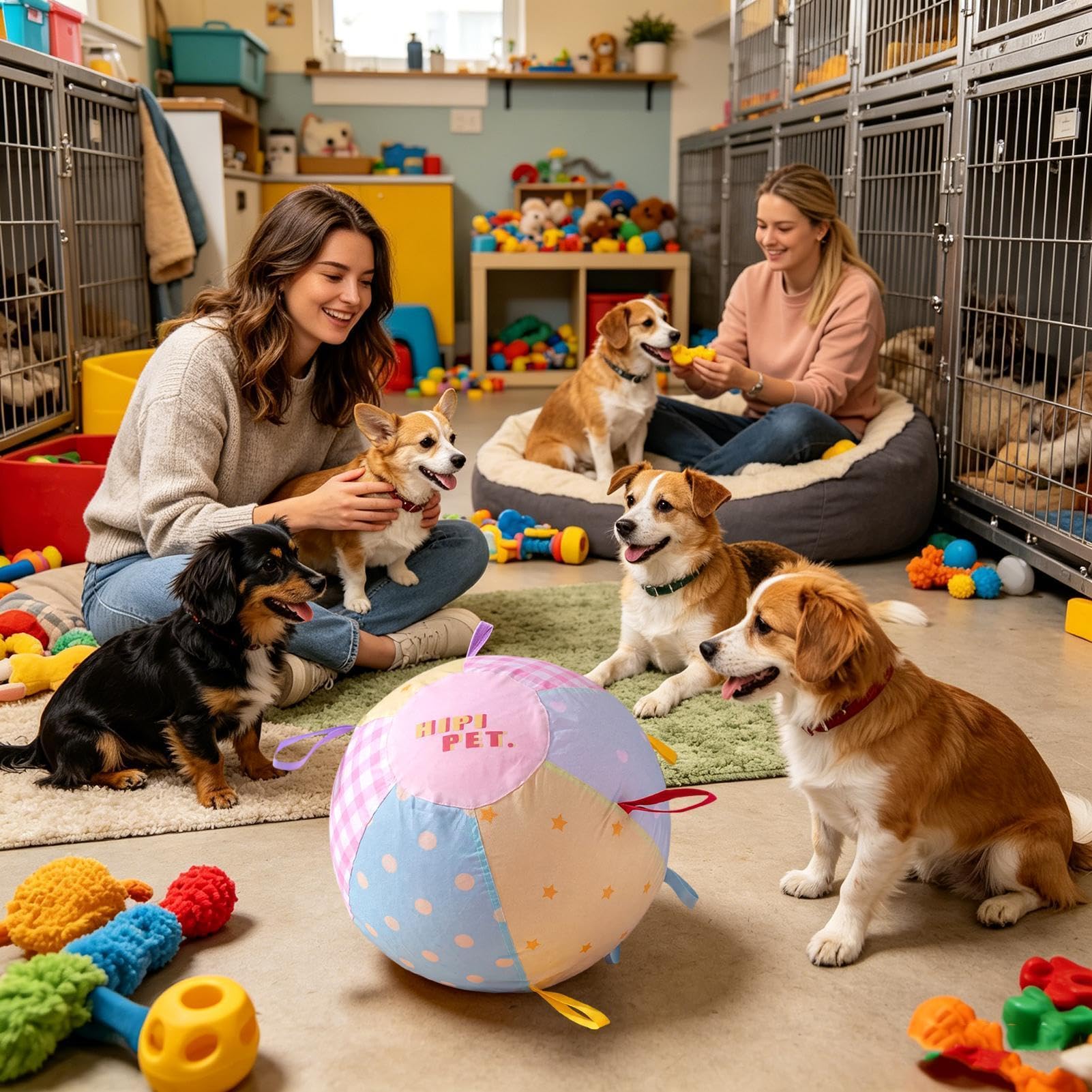 Gran Pelota para Perros Accesorios Grandes Interactivos Móviles Para | Pelotas calmantes y divertidas para perros grandes Para Razas Pequeñas, Medianas Y Grandes, Hogar, Jardín, Ejercicio