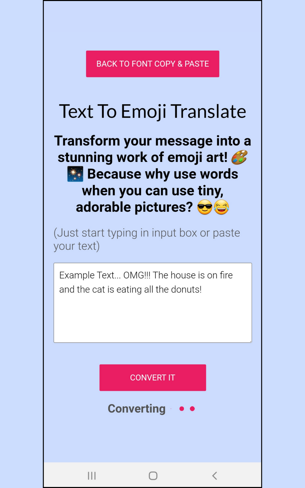 Font Copy Paste - A Font Generator & Changer App - App on Amazon Appstore