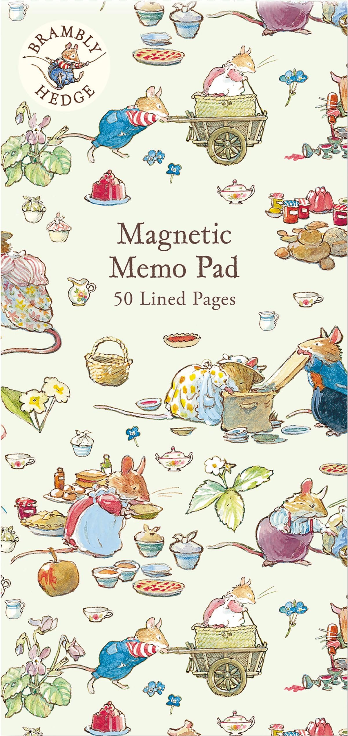 Museums & Galleries Brambly Hedge Spring Picnic Magnetic Fridge Shopping To-Do List Notepad