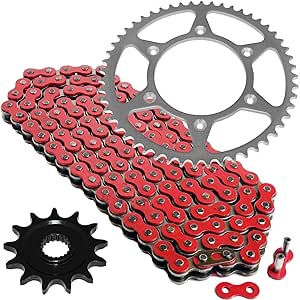 2003 Honda CBR Rr 600 Black O-Ring Drive Chain & Sprockets Kit For Honda CBR600RR 2003-2006 | 525-120 CBR600RR Chain Kit - Foto 13