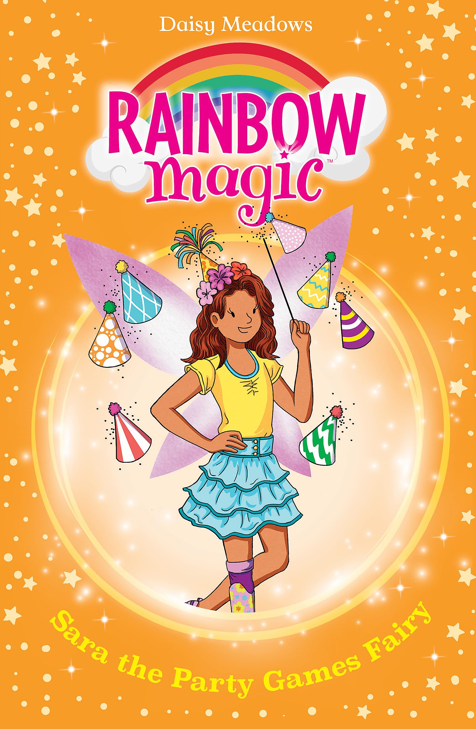 Rainbow Magic Sara the Party Games Fairy by Daisy Meadows PAPERBACK