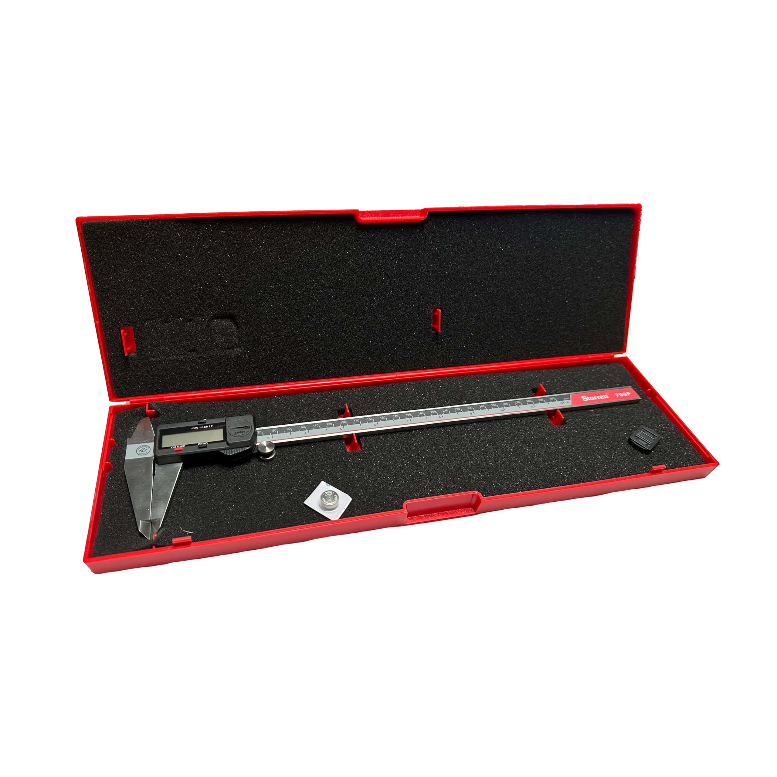 Starrett Digitaler Messschieber mit fraktionierter Anzeige, 300 mm