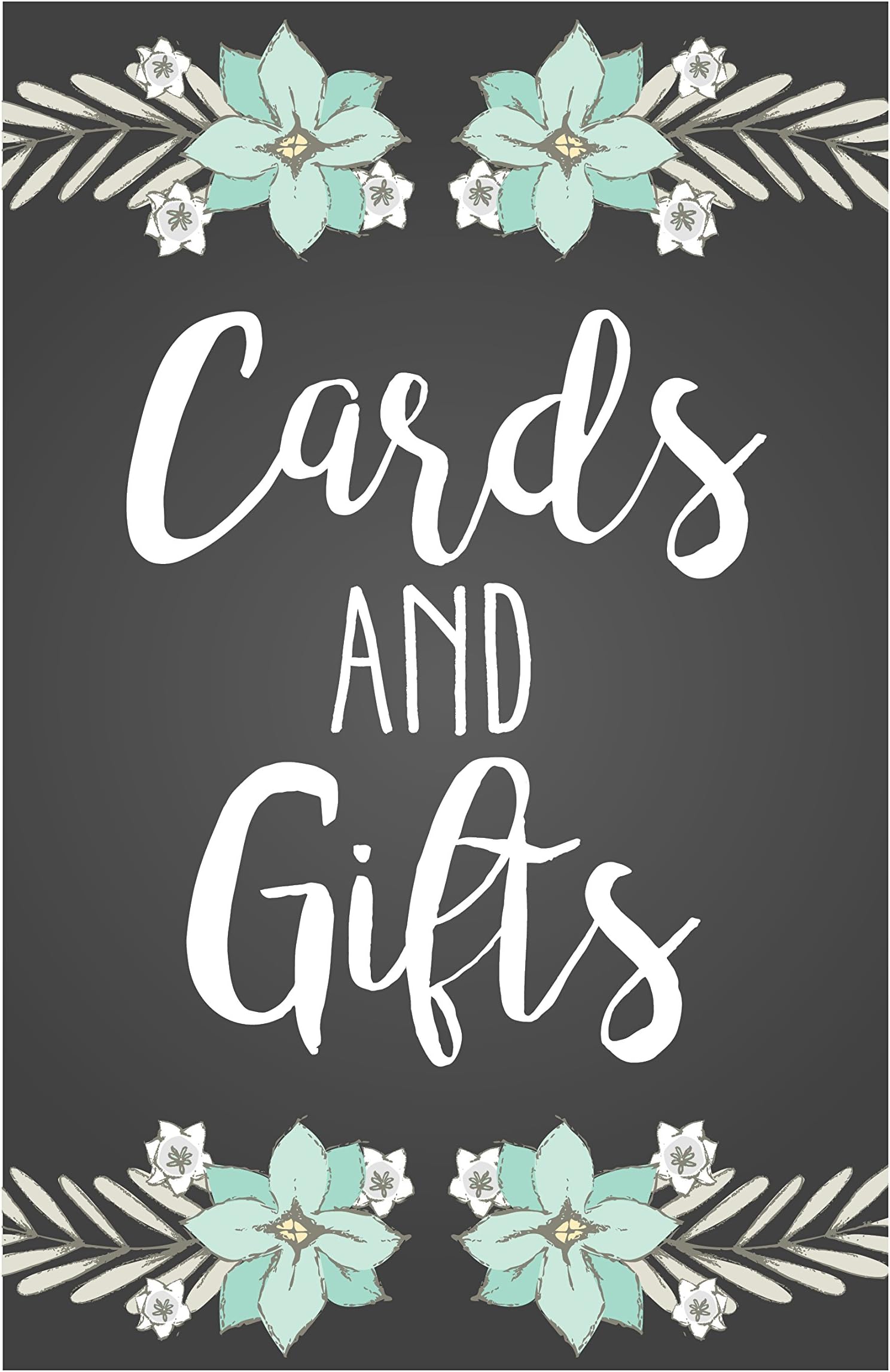 Photo Booth International Wedding Cards and Gifts Sign, Thank You Sign for Wedding Reception, Premium Wedding Sign with Easel Back