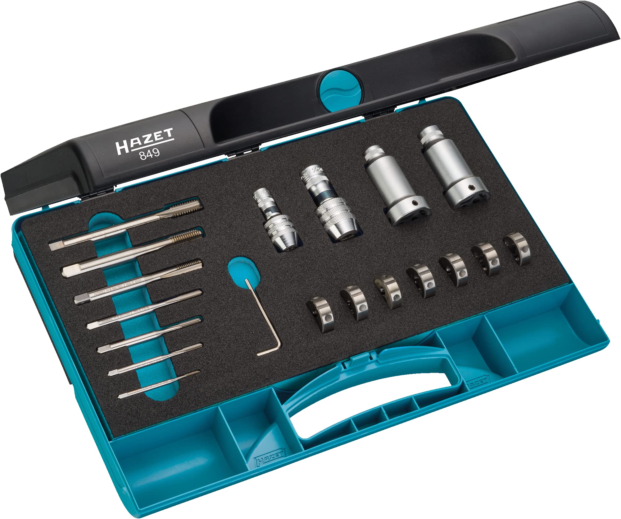 Hazet 849 Jeu à tarauder/nombre d'outils 21