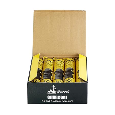 Alsuhana magic polo coal for sheesha 1 Box Pack of 10 ( 100 coal inside )