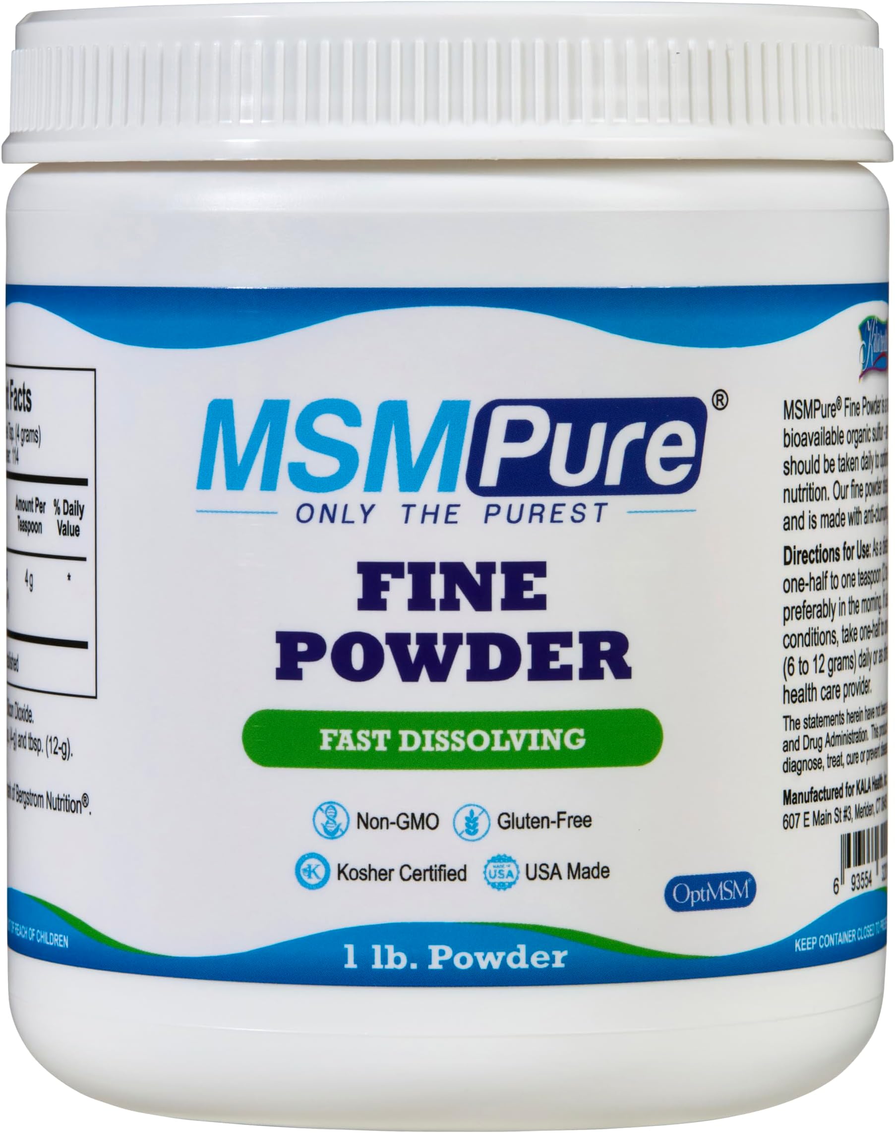 Flavored MSM Powder
